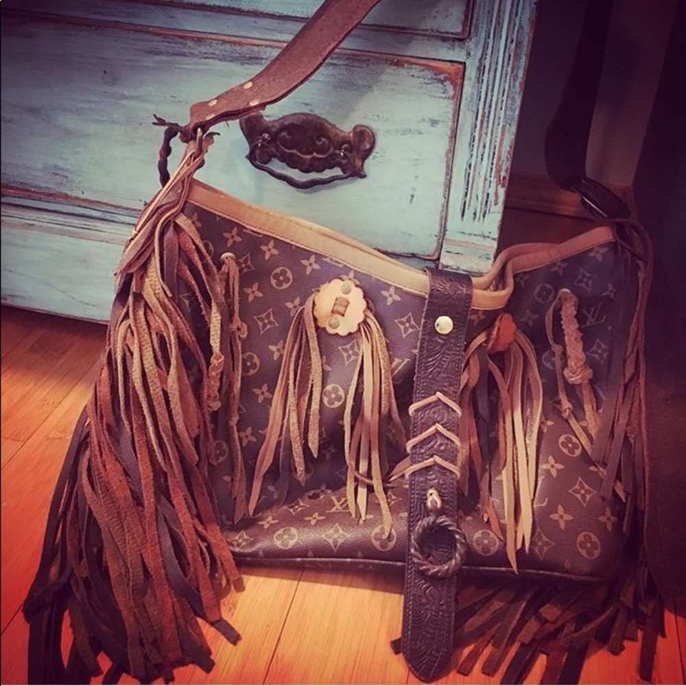 Western Louis Vuitton bag